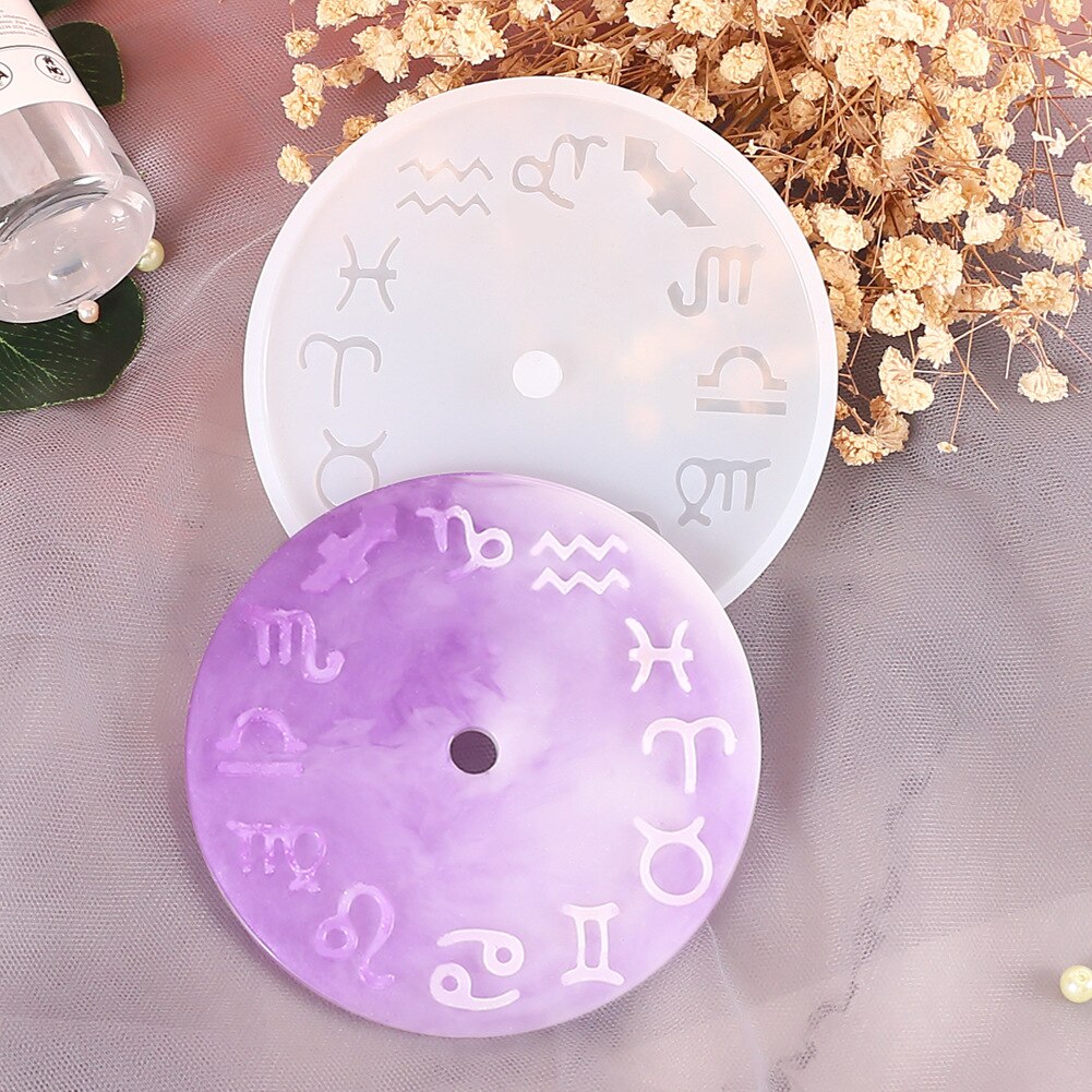 Silicone Mold Clock For Jewelry  Arabic Roman Numeral Clock Resin Silicone Mould Handmade Tool DIY Epoxy Resin Molds