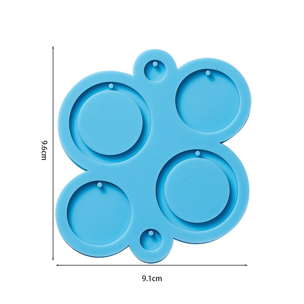 Multi Sets Fashion Design Earrings Pendant Epoxy Resin Silicone Molds Making For DIY Charms Pendant Creative Jewelry Craft 2022