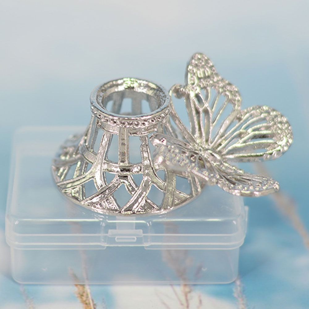 1Pc Metal Butterfly Display Base Holder Stand for Crystal Ball Sphere Support Home Decoration Ornaments Craft Gift