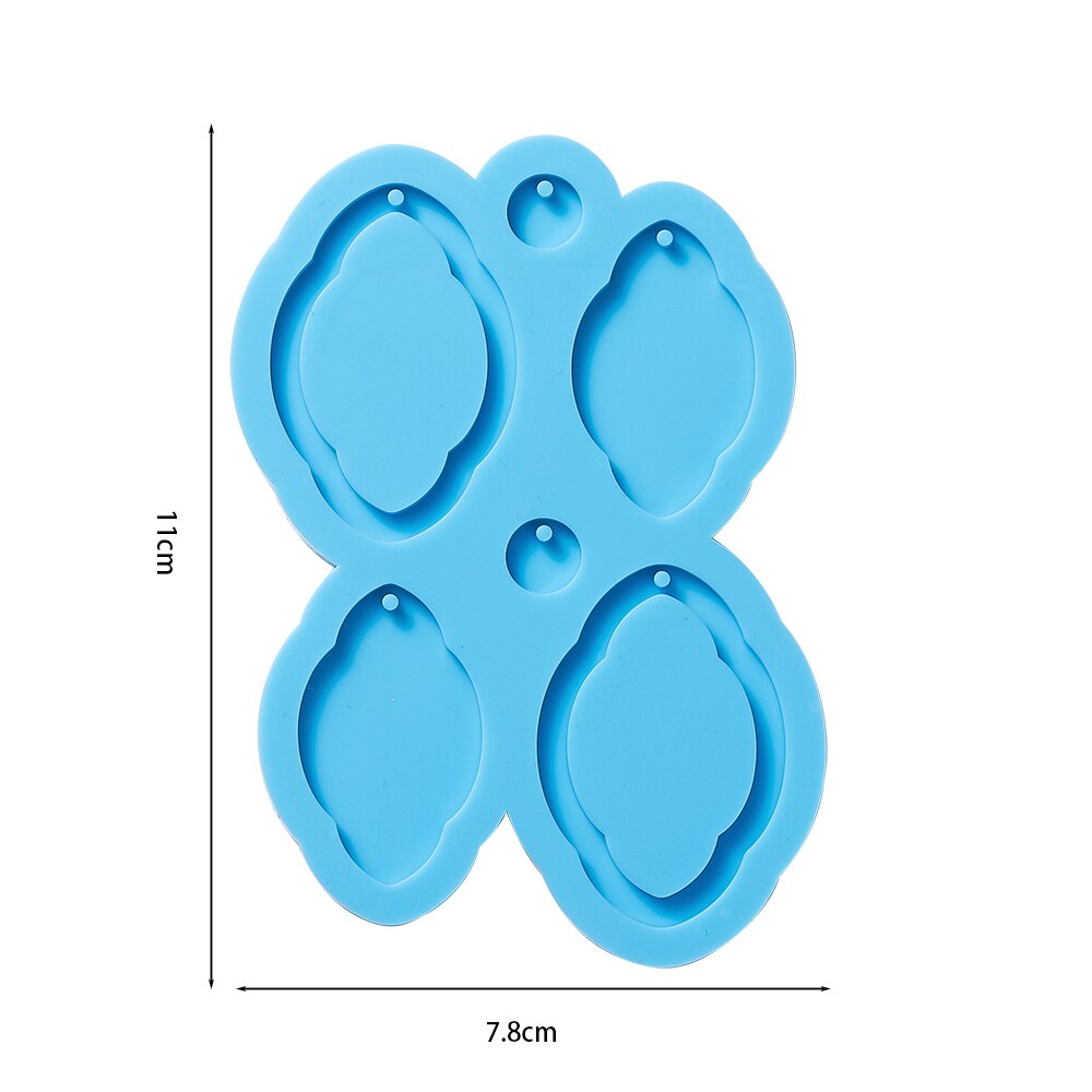 Multi Sets Fashion Design Earrings Pendant Epoxy Resin Silicone Molds Making For DIY Charms Pendant Creative Jewelry Craft 2022